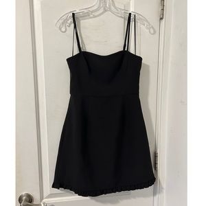 NWT French Collection Mini Dress w/ Ruffle Hem